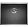 Blanco Zerox lavello da cucina, 526243, 500-U Zerox dark steel [Lavelli da Cucina > per Base Sottolavello a partire da 60 cm]