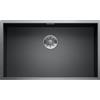 Blanco Zerox lavello da cucina, 526244, 700-U Zerox dark steel [Lavelli da Cucina > per Base Sottolavello a partire da 80 cm]