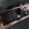 Blanco Elon lavello da cucina, 525882, XL 6 S Elon nero opaco [Lavelli da Cucina > per Base Sottolavello a partire da 60 cm]