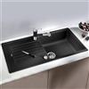 Blanco Zia lavello da cucina, 526023, XL 6 S Zia nero opaco [Lavelli da Cucina > per Base Sottolavello a partire da 60 cm]