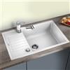 Blanco Zia lavello da cucina, 523267, XL 6 S Zia bianco opaco [Lavelli da Cucina > per Base Sottolavello a partire da 60 cm]