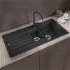 Blanco Legra lavello da cucina, 522207, 6 S Legra antracite opaco [Lavelli da Cucina > per Base Sottolavello a partire da 60 cm]