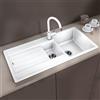Blanco Legra lavello da cucina, 522209, 6 S Legra bianco opaco [Lavelli da Cucina > per Base Sottolavello a partire da 60 cm]
