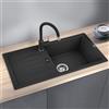 Blanco Favum lavello da cucina, 524233, XL 6 S Favum antracite opaco [Lavelli da Cucina > per Base Sottolavello a partire da 60 cm]