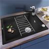 Blanco Elon lavello da cucina, 525879, 45 S Elon nero opaco [Lavelli da Cucina > per Base Sottolavello a partire da 45 cm]