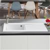 Villeroy & Boch Subway style 50 lavello da cucina, 335201R1HL4, Subway Style 50 bianco alpino finitura a specchio [Lavelli da Cucina > per Base Sottolavello a partire da 50 cm]