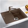 Blanco Zia lavello da cucina, 524720, 45 S Zia caffè opaco [Lavelli da Cucina > per Base Sottolavello a partire da 45 cm]