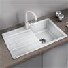 Blanco Legra lavello da cucina, 522203, 45 S Legra bianco opaco [Lavelli da Cucina > per Base Sottolavello a partire da 45 cm]