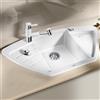 Blanco Zia lavello da cucina, 514750, Zia 9 E Zia bianco opaco [Lavelli da Cucina > per Base Sottolavello a partire da 60 cm]