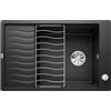 Blanco Elon lavello da cucina, 525884, XL 6 S-F Elon nero opaco [Lavelli da Cucina > per Base Sottolavello a partire da 60 cm]