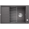 Blanco Elon lavello da cucina, 524855, XL 6 S-F Elon grigio roccia opaco [Lavelli da Cucina > per Base Sottolavello a partire da 60 cm]