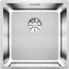 Blanco Solis lavello da cucina, 526117, 400-U Solis acciaio inox satinato lucido [Lavelli da Cucina > per Base Sottolavello a partire da 45 cm]