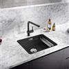 Blanco Etagon lavello da cucina, 526349, 500-F Etagon nero opaco [Lavelli da Cucina > per Base Sottolavello a partire da 60 cm]
