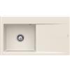 Villeroy & Boch Subway Style 50 Flat lavello da cucina, 33521FKRHL3, Subway Style 50 Flat crema lucido [Lavelli da Cucina > per Base Sottolavello a partire da 50 cm]