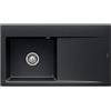 Villeroy & Boch Subway Style 50 Flat lavello da cucina, 33521FJ0HL3, Subway Style 50 Flat cromite lucido [Lavelli da Cucina > per Base Sottolavello a partire da 50 cm]