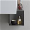 Scarabeo Fold mensola, 2303GRG, Fold grigio opaco [Mobili da Bagno > Mobili Complementari]