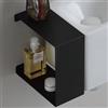 Scarabeo Fold mensola, 2305NROP, Fold nero opaco [Mobili da Bagno > Mobili Complementari]