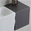 Scarabeo Fold mensola, 2306GRG, Fold grigio opaco [Mobili da Bagno > Mobili Complementari]