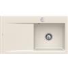 Villeroy & Boch Subway Style 50 Flat lavello da cucina, 33512FKRHL3, Subway Style 50 Flat crema lucido [Lavelli da Cucina > per Base Sottolavello a partire da 50 cm]