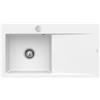 Villeroy & Boch Subway Style 50 Flat lavello da cucina, 33522FR1HL3, Subway Style 50 Flat bianco alpino finitura a specchio [Lavelli da Cucina > per Base Sottolavello a partire da 50 cm]