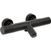 Herzbach LIVING rubinetto vasca esterno con termostatico, 23.132170.1.12, LIVING; DEEP; DEEP GREY; DEEP WHITE; DEEP BLACK; Design New; Nano; Ventura; SIRO; SIRO GREY; SIRO WHITE; SIRO BLACK; SIRO PVD GOLD nero opaco [Rubinetteria Bagno > Rubinetteria …