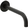 Herzbach DEEP BLACK bocca di erogazione vasca, 23.451400.1.12, DEEP BLACK nero opaco [Rubinetteria Bagno > Rubinetteria Vasca]