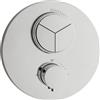 Herzbach LIVING rubinetto doccia da incasso con termostatico, 11.803055.1.01, LIVING; DEEP GREY; DEEP WHITE; DEEP BLACK; SIRO; SIRO PVD GOLD; SIRO GREY; SIRO WHITE; SIRO BLACK; Design New; DEEP; Nano; Ventura cromo [Rubinetteria Bagno > Rubinetteria …