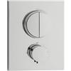 Herzbach LIVING termostatico, per vasca e doccia, 11.803050.2.01, LIVING; DEEP BLACK; DEEP GREY; DEEP WHITE; SIRO; SIRO BLACK; SIRO GREY; SIRO WHITE; SIRO PVD GOLD; Design New; DEEP; Nano; Neo Castell; Ventura cromo [Rubinetteria Bagno > Rubinetteria …