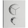 Herzbach LIVING rubinetto doccia da incasso con termostatico, 11.803055.2.01, LIVING; DEEP GREY; DEEP WHITE; DEEP BLACK; SIRO; SIRO PVD GOLD; SIRO GREY; SIRO WHITE; SIRO BLACK; Design New; DEEP; Nano; Neo Castell; Ventura cromo [Rubinetteria Bagno > …