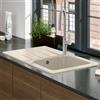 Villeroy & Boch Architectura 45 lavello da cucina, 334001FUHL1, Architectura 45 ivory [Lavelli da Cucina > per Base Sottolavello a partire da 45 cm]