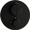 Herzbach LIVING rubinetto doccia da incasso con termostatico, 23.803055.1.12, LIVING; DEEP GREY; DEEP WHITE; DEEP BLACK; SIRO; SIRO PVD GOLD; SIRO GREY; SIRO WHITE; SIRO BLACK; Design New; DEEP; Nano; Ventura nero opaco [Rubinetteria Bagno > …