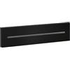Herzbach LIVING SPA soffione doccia, 1 tipo di getto, 23.696000.1.12, LIVING SPA; DEEP; SIRO nero opaco [Rubinetteria Bagno > Soffioni Doccia]