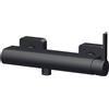 Avenarius Line 230 rubinetto doccia esterno con miscelatore, 2306200040, Line 230 nero opaco [Rubinetteria Bagno > Rubinetteria Doccia]