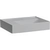 Kartell LAUFEN lavabo da appoggio, H8183357591121, Kartell LAUFEN grigio opaco [Lavabi > Lavabi da Appoggio]