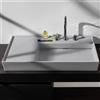 Kartell LAUFEN lavabo da appoggio, H8183397591581, Kartell LAUFEN grigio opaco [Lavabi > Lavabi da Appoggio]