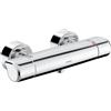Hansa Care rubinetto doccia esterno con termostatico, 08707100, Care cromo [Rubinetteria Bagno > Rubinetteria Doccia]