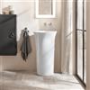 Duravit White Tulip lavabo freestanding da pavimento, 2702500070, White Tulip bianco [Lavabi > Lavabi a Pavimento]