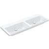 Villeroy & Boch Subway 3.0 lavabo doppio, 4A71D301, Subway 3.0 bianco [Lavabi > Lavabi Doppi]