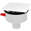 KALDEWEI KA 120 set scarico CONOFLAT completo, per installazione in verticale, 687772520000+687772570711, CONOFLAT KA 120; CONOFLAT bianco opaco [Rubinetteria Bagno > Sistemi di Scarico]