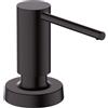 hansgrohe A51 dispenser per detersivo, 40448670, A51 nero opaco/bianco [Dispenser per Detersivo > Dispenser per Detersivo]