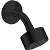 AXOR One soffione doccia, 1 tipo di getto, 48490670, One nero opaco [Rubinetteria Bagno > Soffioni Doccia]
