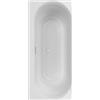 Villeroy & Boch Loop & Friends Duo vasca da bagno rettangolare, da incasso, UBA180LOF2V-01, Loop & Friends bianco [Vasche da Bagno > Vasche da Bagno Rettangolari]