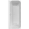 Villeroy & Boch Loop & Friends Duo vasca da bagno rettangolare, da incasso, UBA180LSF2V-RW, Loop & Friends stone white [Vasche da Bagno > Vasche da Bagno Rettangolari]