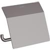 hansgrohe AddStoris porta rotolo, 41753340, AddStoris nero cromato spazzolato [Accessori Bagno > Porta Rotolo]