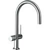 hansgrohe Talis M54 rubinetto da cucina, orientabile, con collegamento dell'apparecchio, 72805000, Talis M54 cromo [Rubinetteria da Cucina > Rubinetti da Cucina]