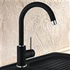 Blanco Mida rubinetto da cucina, orientabile, 526145, Mida nero opaco [Rubinetteria da Cucina > Rubinetti da Cucina]
