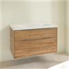 Villeroy & Boch Subway 3.0 mobile con lavabo, 2 scomparti estraibili, 4A70A301+C57000RH, Subway 3.0 [Mobili da Bagno > Mobili con Lavabo Integrato]