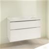 Villeroy & Boch Subway 3.0 mobile con lavabo, 2 scomparti estraibili, 4A70A301+C57000VE, Subway 3.0 [Mobili da Bagno > Mobili con Lavabo Integrato]