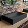 KALDEWEI CONO lavabo da appoggio, 902106003676, 3085 CONO nero opaco [Lavabi > Lavabi da Appoggio]