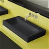 KALDEWEI CONO lavabo da appoggio, 902206003676, 3086 CONO nero opaco [Lavabi > Lavabi da Appoggio]
